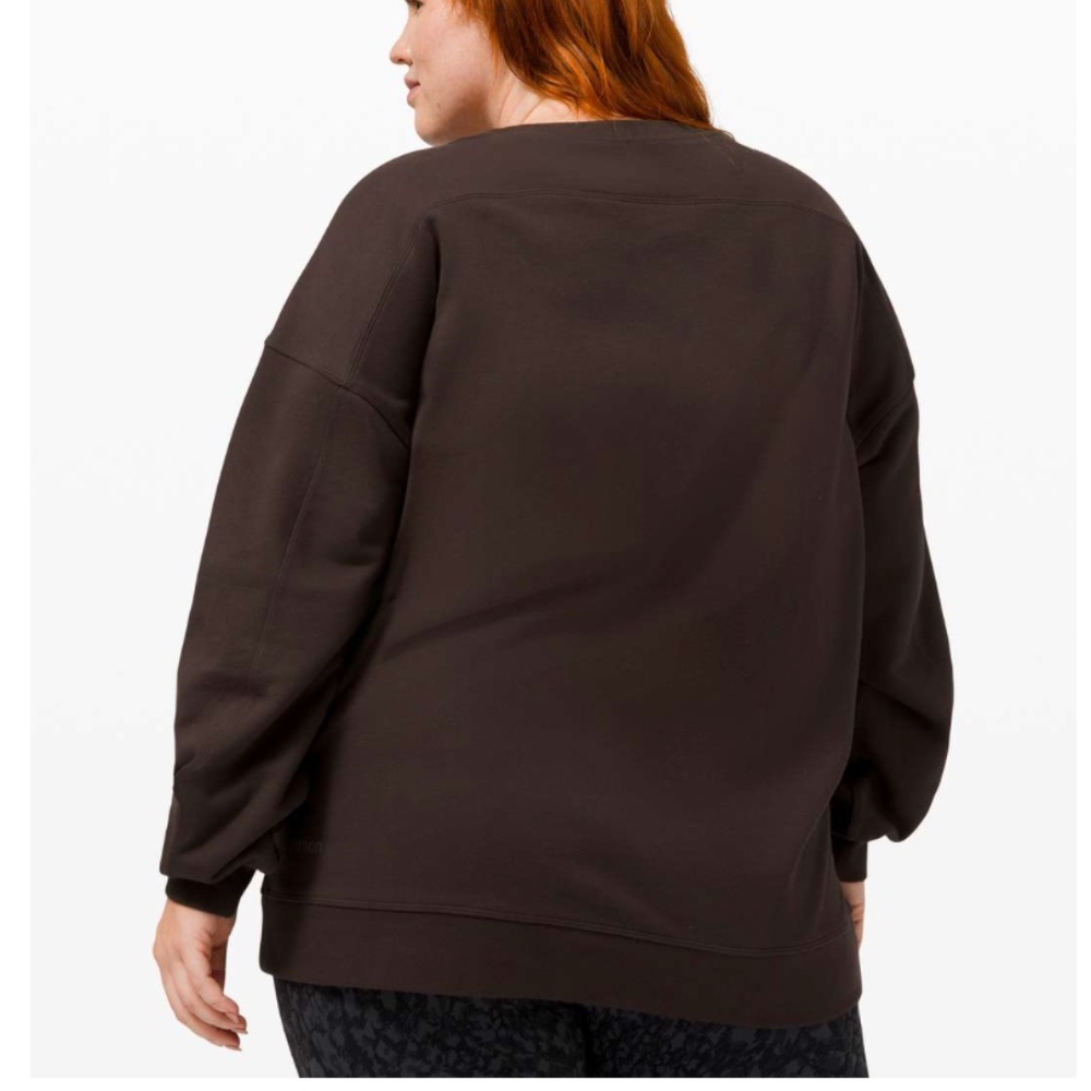 Lululemon Perfectly Oversized Crew French Press